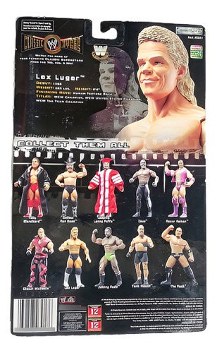 Figuras Classic Super Stars Wwe Lex Luger Lucha Libre Cmll
