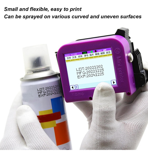 Máquina De Codificación De Inyección De Tinta Portátil Impre