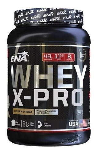Ena Whey X Pro - Proteina Con Creatina Y Glutamina 1kg