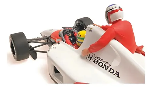 Miniatura F1 Mclaren Mp4/6 Ayrton Senna México Gp 1991 1:18