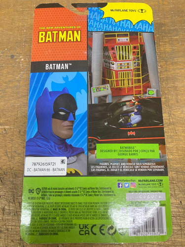 The New Batman 66 Adventures Dc Tv Adam West Mcfarlane Nuevo