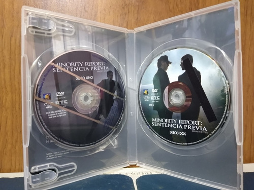 Minority Report Sentencia Previa Dvd 2 Discos Tom Cruise (Usado)