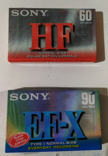 Cassettes Sony Original