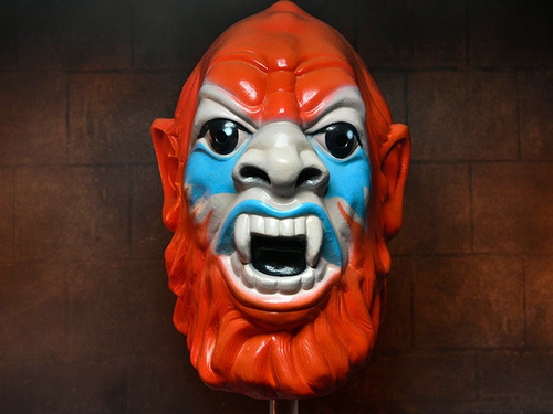 Neca Masters Of The Universe Beast Man Deluxe Latex Mask (Usado)