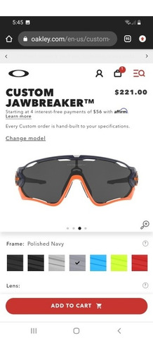 Oakley Jawbreaker Custom