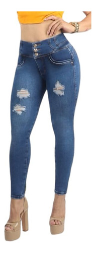 Jeans Taos Ts 623 Corte Colombiano Strech Calidad Premium