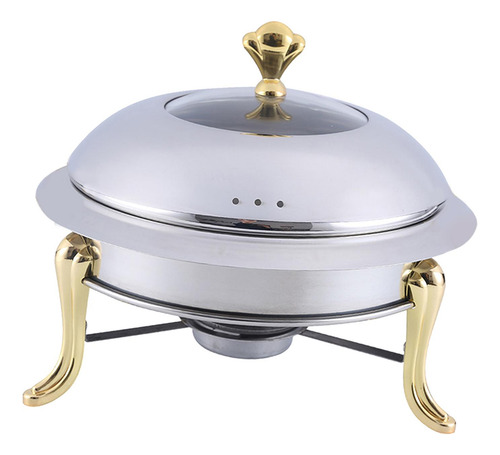 Catering Warmer Set Calentadores De Alimentos Dorado