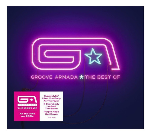 Cd Doble Groove Armada / The Best Of (2019) Europeo