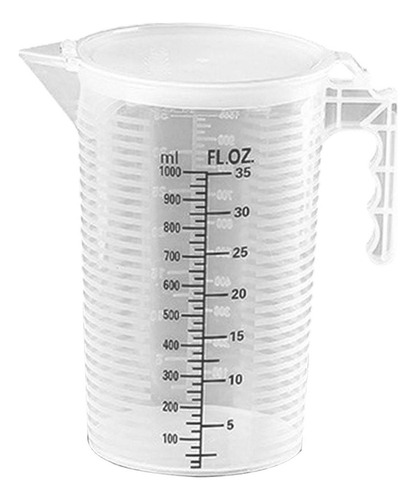 Zl Vaso Medidor Transparente For Hornear Y Cocinar, Jarra