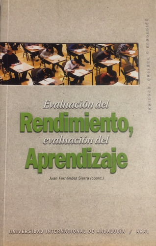 Libro Evaluacion Del Rendimiento, Evaluación Del Aprendizaje