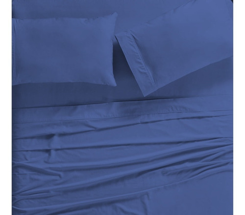 Juego Sábanas Queen Size Sábanas Suaves Tersas Frescas 4 Pza