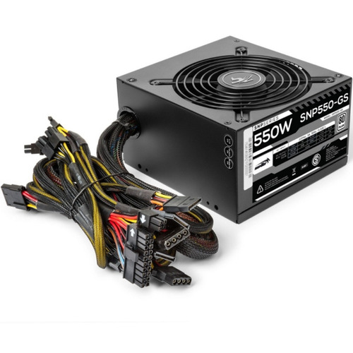 Fuente Sentey Snp550-gs 550w Reales 41.25a 80 Plus Gamer