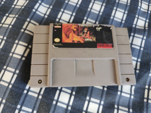 Super Nintendo Snes Video Juego Lion King Rey Leon Original 