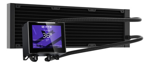 Refrigeración Líquida Xyz Hydroview 360, Lcd 3.5 , Intel/amd