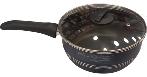 Cacerola De Teflon Con Mango N°20 Cheff-flon Color Azul