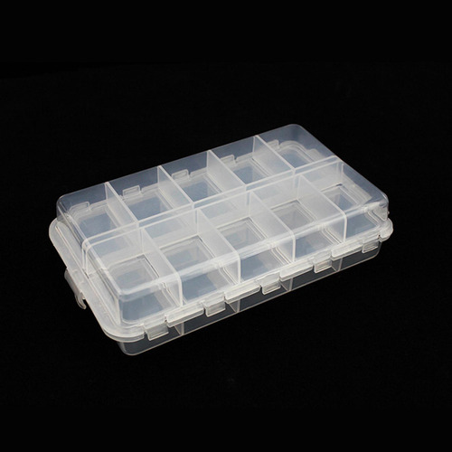 Caja De Aparejos De Pesca Plegable Con 20 Compartimentos