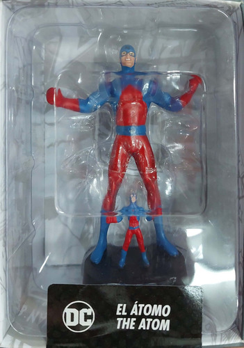 Superheroes Figuras De Coleccion: El Atomo, De Dc Comics., Vol. 24. Editorial Grijalbo, Tapa Blanda En Español, 2017