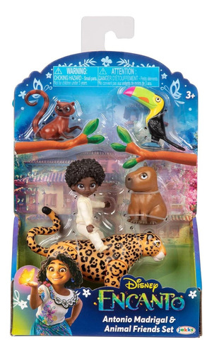 Figuras Disney Encanto Jakks Antonio Y Animales