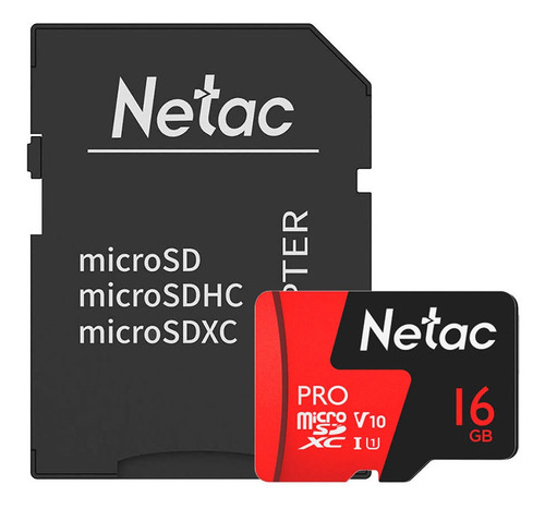 Cartão Memoria Micro Sdhc 16gb Extreme Pro Netac Cadapt