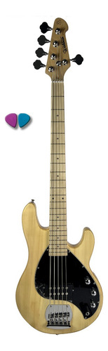 Contrabaixo Waldman Mb105 Nt Kit 02 Palhetas