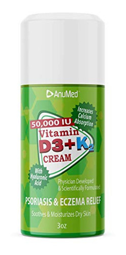 Suplemento Vitamina D Anumed - Vitamina D3 Con K2 50.000 Ui 