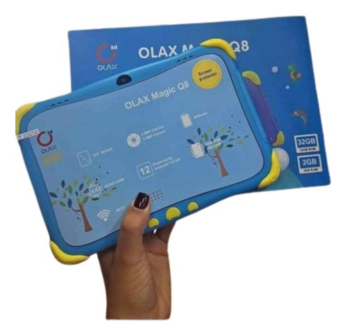 Tablet Kids Magic Q8 Olax 8¨ 2gbram, 32gb Men, Wifi, And 12 