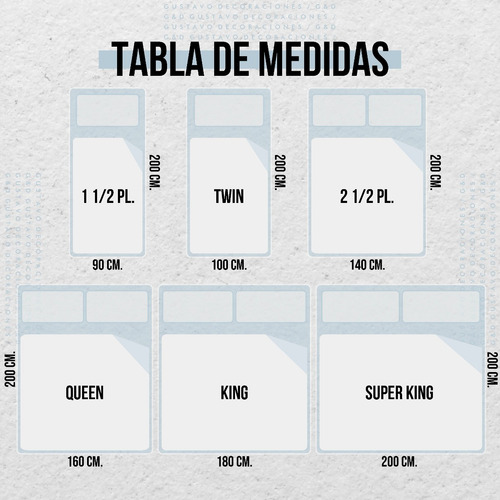 Juego De Sabanas Queen Size Percal 180 Hilos G&d