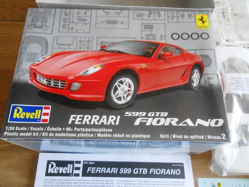 Revell Ferrari Fiorano 599 Gtb Coche Armar 1/24 Completo