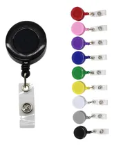 Comprar 30 Pzs Yoyo Porta Gafete Expos Credenciales Eventos Mayoreo Color Negro
