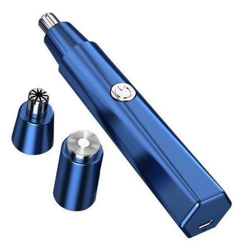 2 Recortador De Nariz Con Motor Potente, Corte Suave, Azul