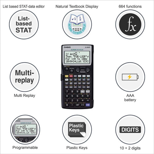 Casio Fx-5800p - Calculadora Programable