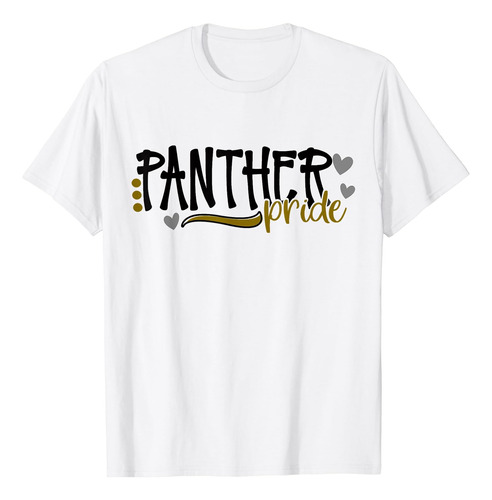 Camiseta Panther Pride School Sports Fan Team Spirit