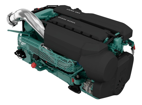Motor Diesel Volvo Penta D8 600hp Reversor P/ Barco Lancha