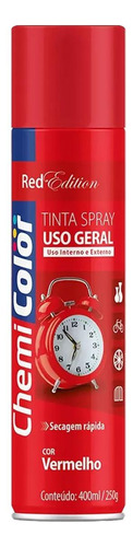 Spray Chemicolor Vermelho 400ml/250g.