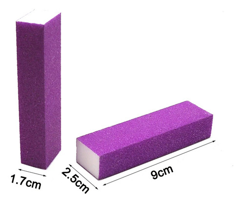Pack Limas Block Buffer Neón 10 Und