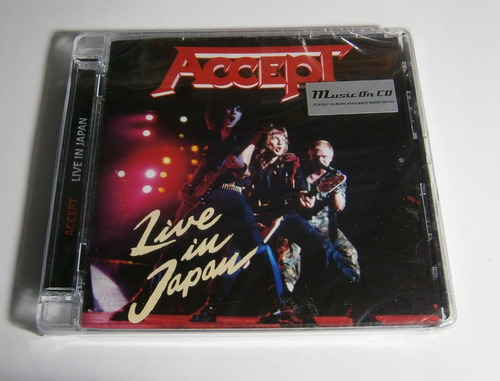 Accept - Live In Japan ( C D Ed. Europa 2013)