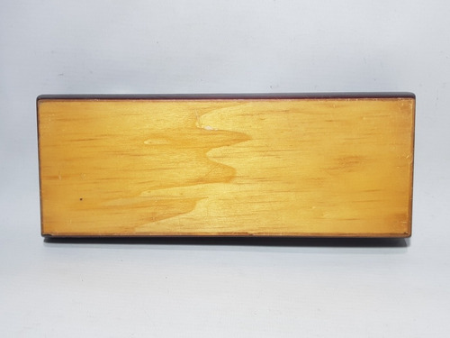 Imagen 3 de 6 de Antigua Cigarrera Con Fosforera Madera Litografía Mag 58478