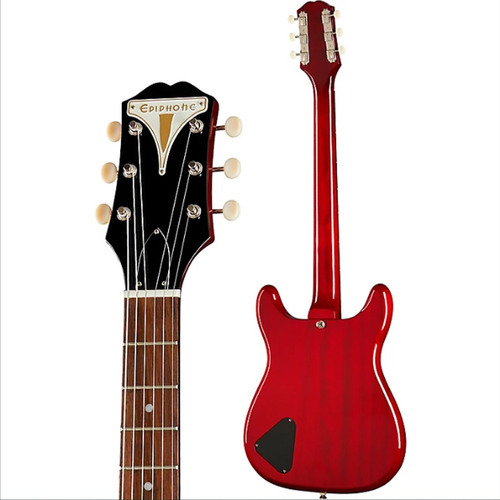 Guitarra Eléctrica EpiPhone Coronet Mic P90 Color Cherry