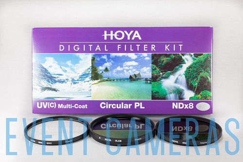 Hoya 46 Mm  Juego De Filtro Hmc Polarizador Circular De Uv/