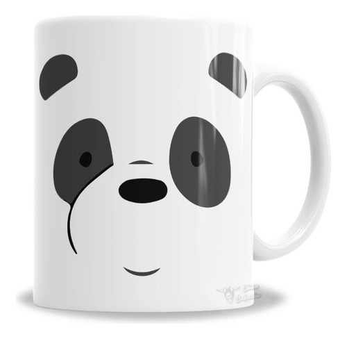 Taza De Cerámica Los Osos Escandalosos Oso Panda - Con Caja