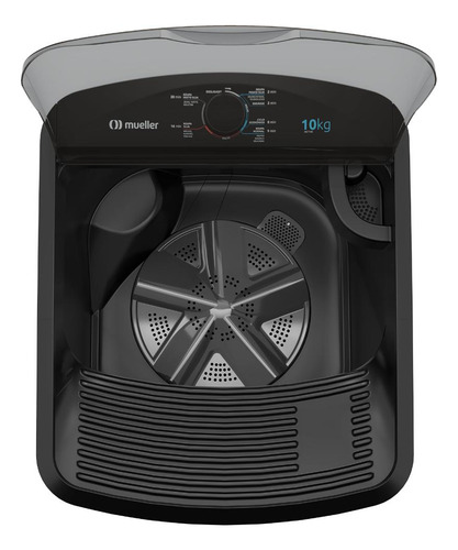 Tanquinho De Lavar Roupa Mueller 10 Kg Com Superesfregador Cor Preto 127v