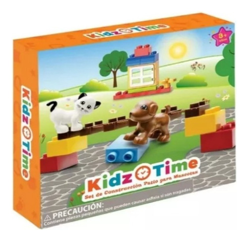 Set De Construcción Patio Para Mascotas Kidz Time Original