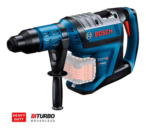 Martelete Bateria 18v Gbh 18v-45c Sds-max Sem Bateria e Carregador Bosch Cor Azul-turquesa