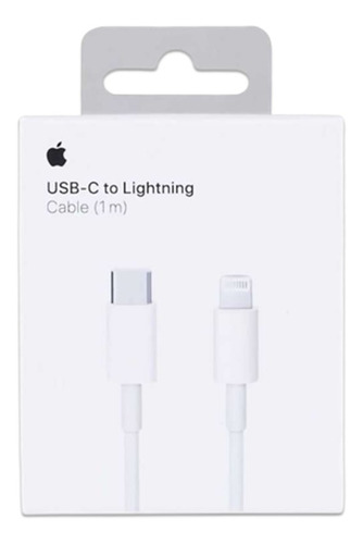 Cable Usb-c Tipo C A Lightning Para iPhone 1m Certificado