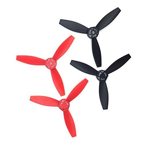 Hélices Rantow Para Parrot Bebop 2, 4 Unidades, Plástico, Ne