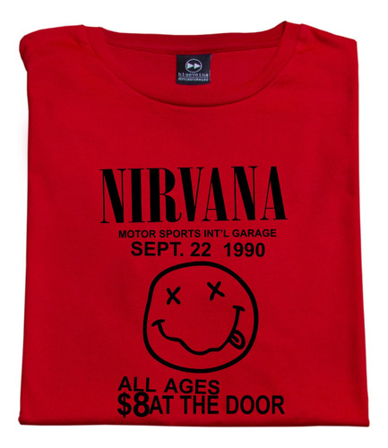 Remera Nirvana In Concert