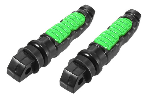 T Par Posapie 8.5mm Verde Para Yamaha Honda Suzuki Kawasaki