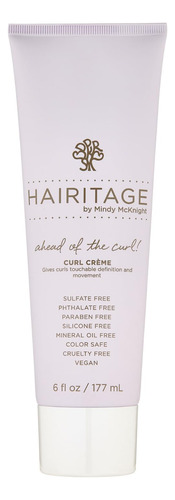 Crema Hidratante Para Rizos Hairitage Con Aceite De Jojoba C