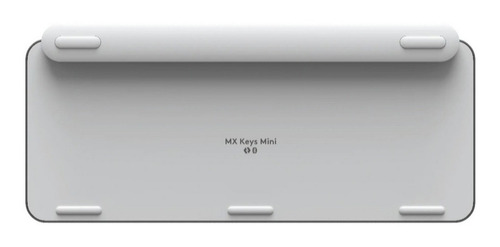 Imagen 4 de 6 de Teclado bluetooth Logitech Master Series MX Keys Mini QWERTY español España color gris pálido con luz blanca