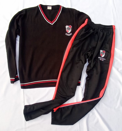 Uniforme Instituto River Plate T.small Sweater Y Pantalon Us